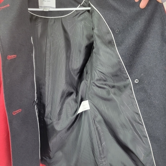 NAUTICA red Wool boend peacoat medium - Picture 8 of 10